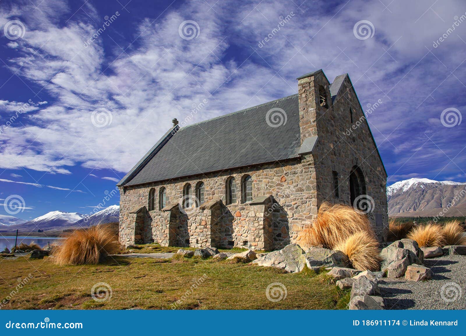 Tekapo New Zealand Old Stone Church With Mountain And Dramatic Blue Cloud Sky Background Stock Photo Image Of Background Beautiful Tekapo New Zealand Old Stone Church With Mountain And Dramatic Blue Cloud Sky Background Stock Photo Image Of Background Beautiful