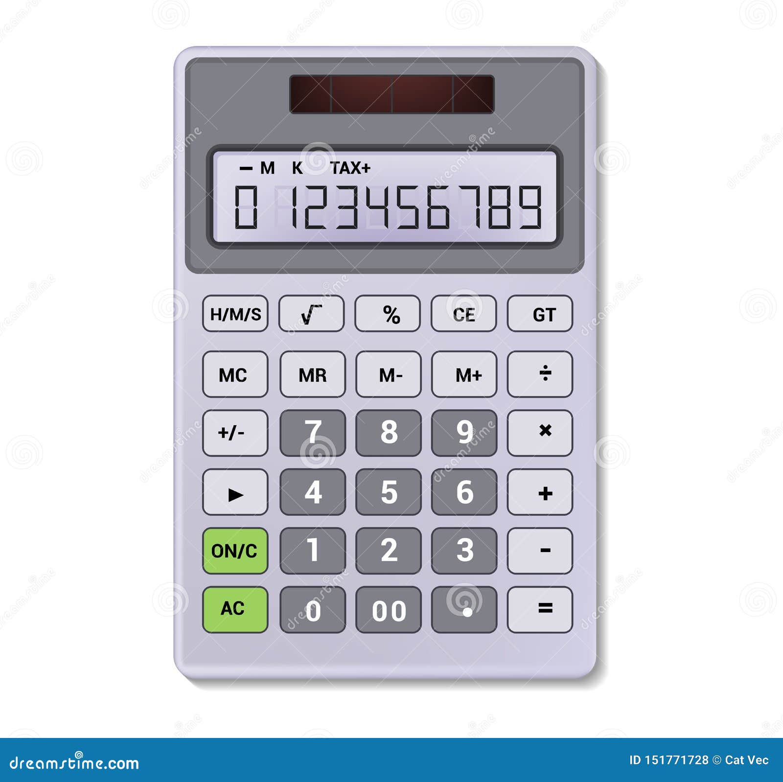 Calculator Vector Business Accounting Calculation Technology