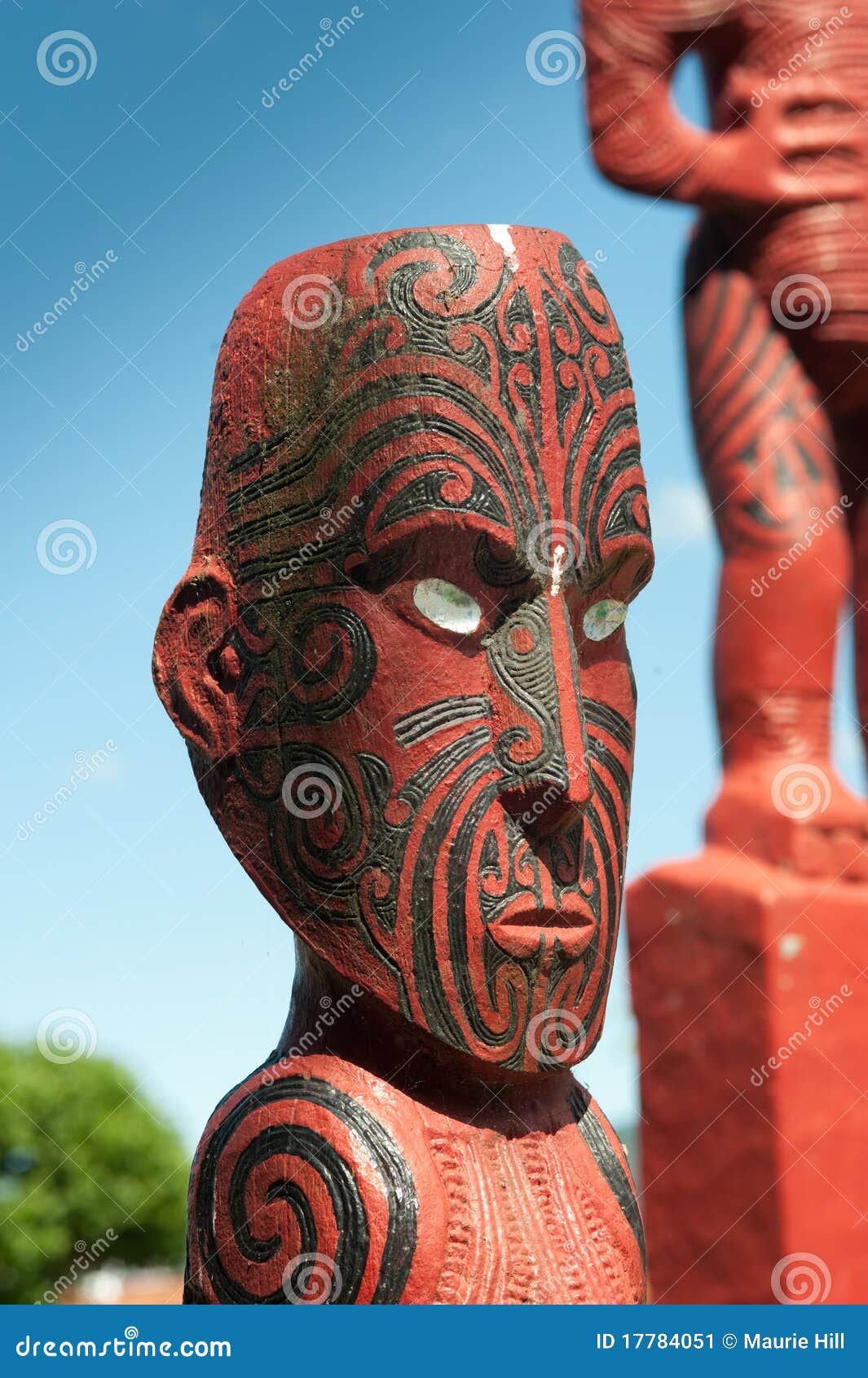 Tekoteko stock image. Image of rugby, wooden, maori