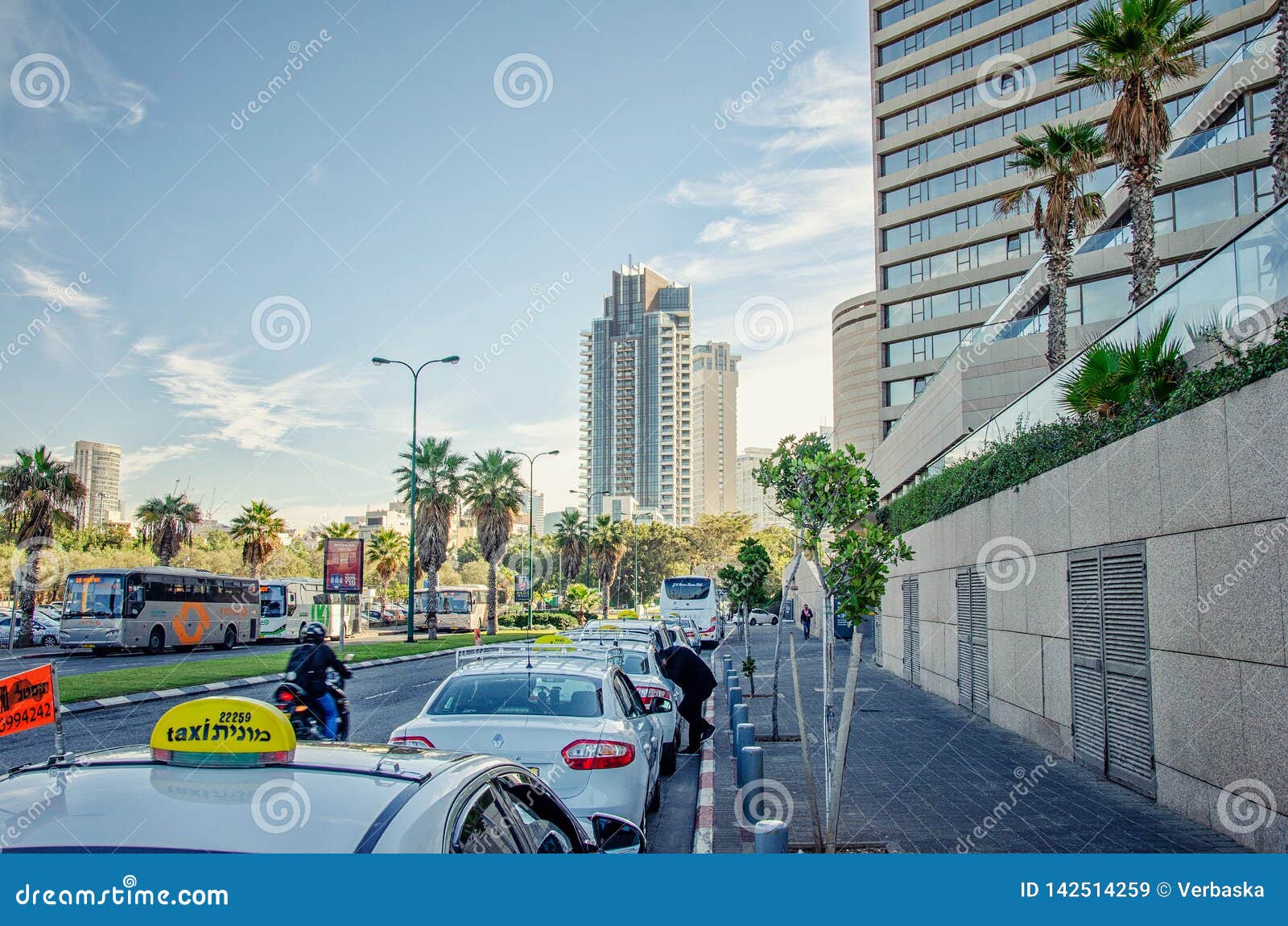 Yosef Levi St at the InterContinental David Hotel in Tel Aviv Editorial  Stock Image - Image of taxi, district: 142514259