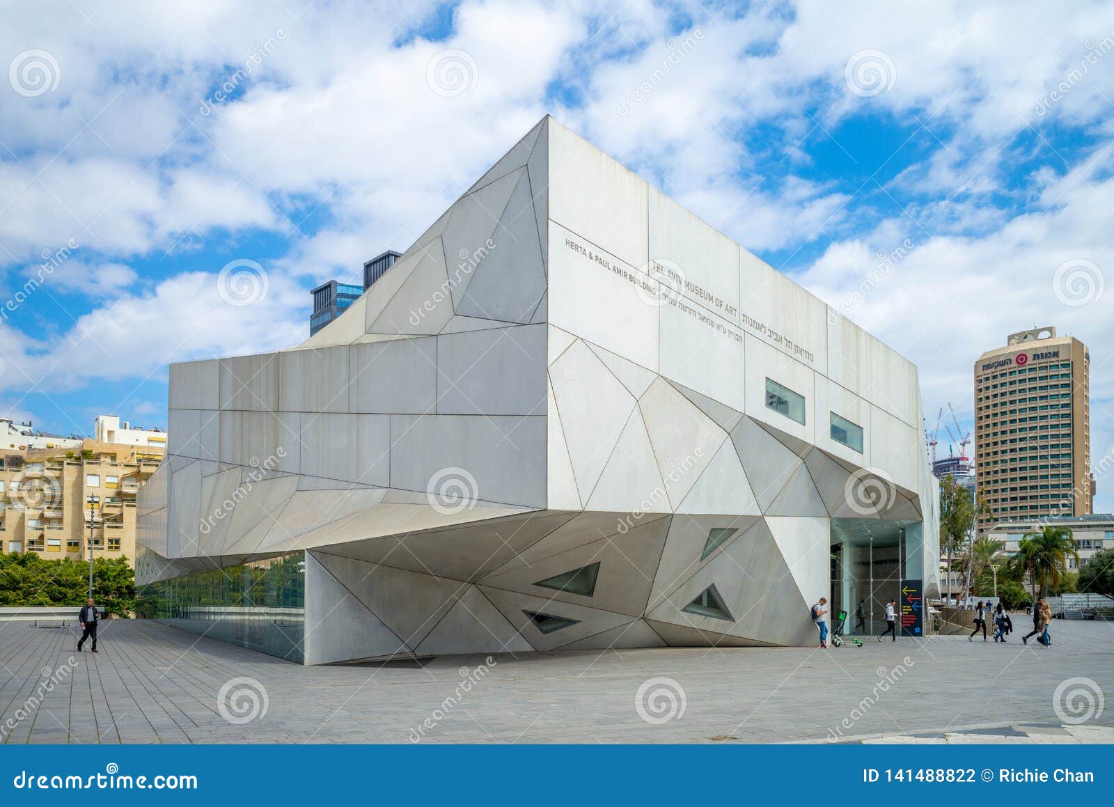 Tel Aviv Museum Art, Established in 1932 for the Home of Tel Aviv`s First Mayor Editorial Photography - Image of building, helena: