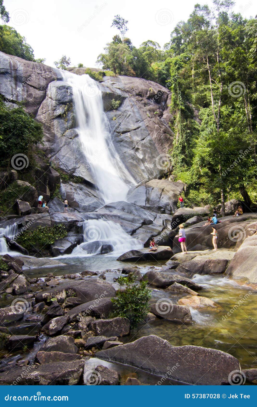 Telaga tujuh waterfalls