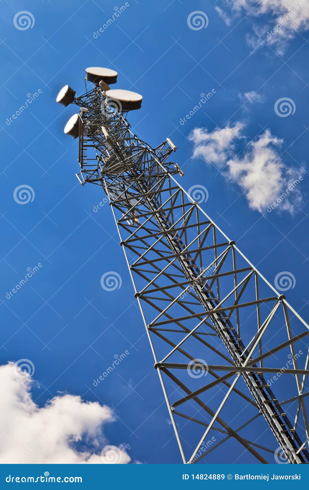 telecommunication tower.