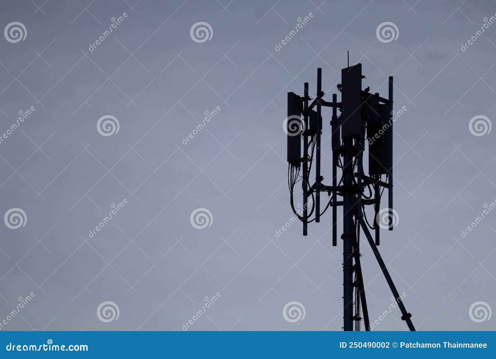 Towers 3G 4G 5g Data System or Satellite TV