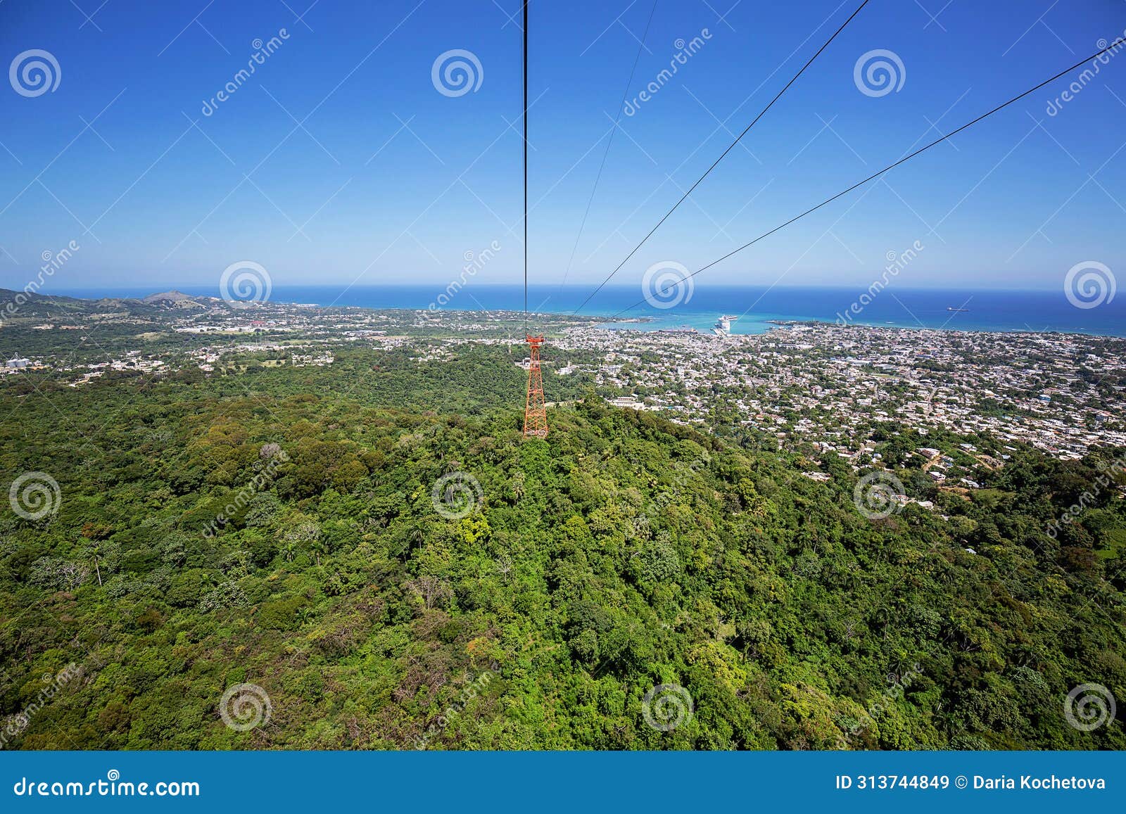 teleferico in puerto plata, dominican republic