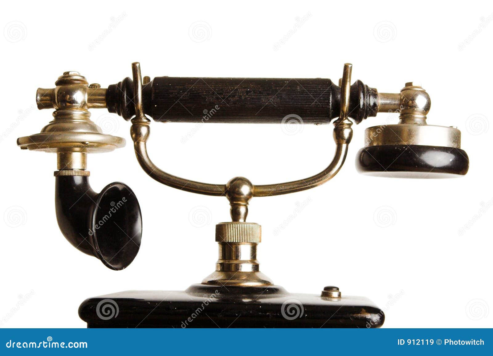 Telefono antico immagine stock. Immagine di vecchio, parli 912119