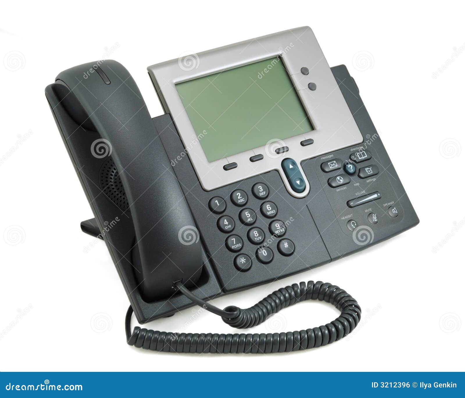 Telefono Moderno Di Digitahi Fotografia Stock Immagine di scrittorio