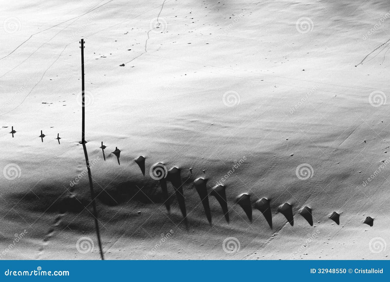 Telegraph pole stock photo. Image of fence, snowed, pole - 32948550