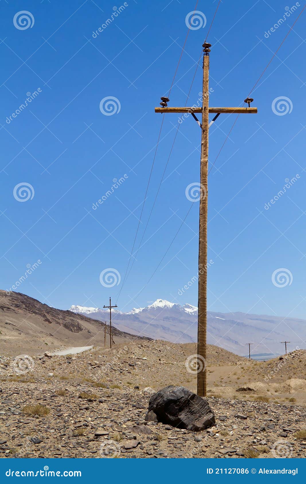 Telegraph post stock photo. Image of post, scenic, telegraph 21127086