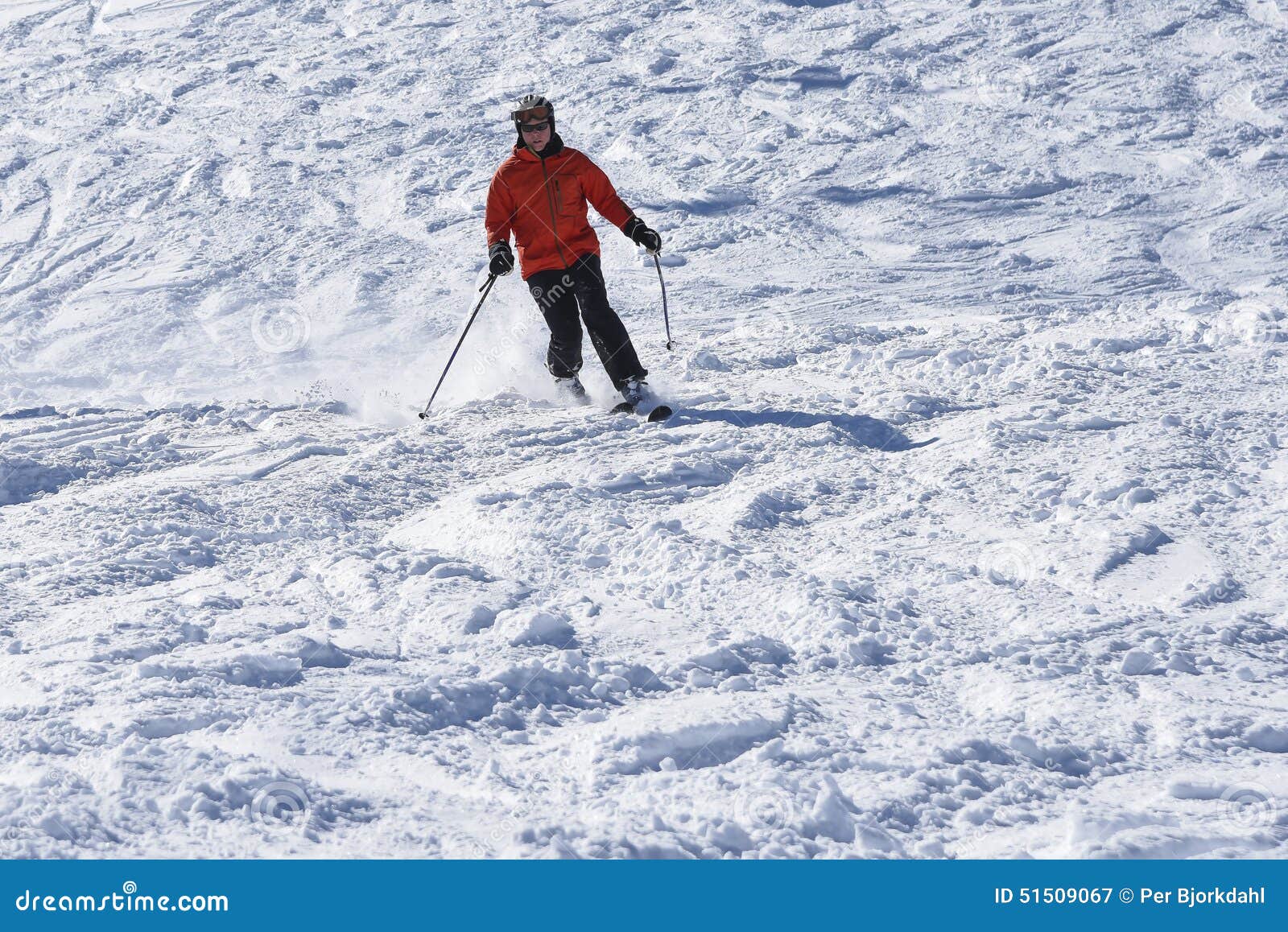 Telemark Skier in Deep Snow Editorial Photography Image of skiing