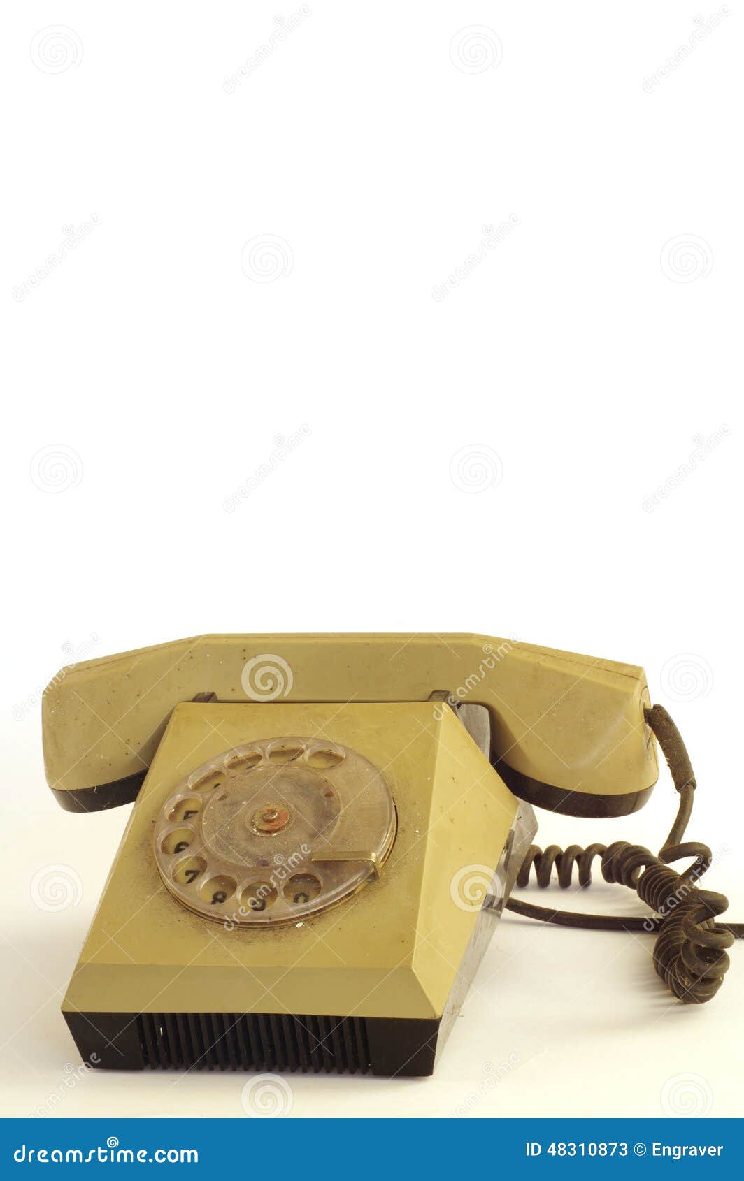 Telephone device vintage 2 stock image. Image of telephone 48310873