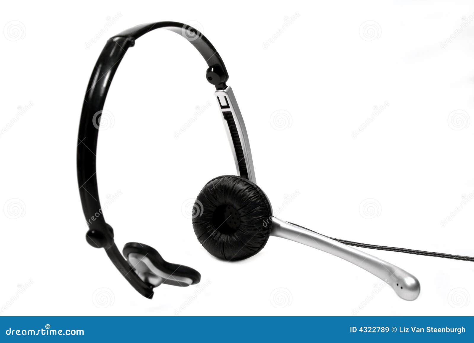 Telephone Headset stock image. Image of 4322789