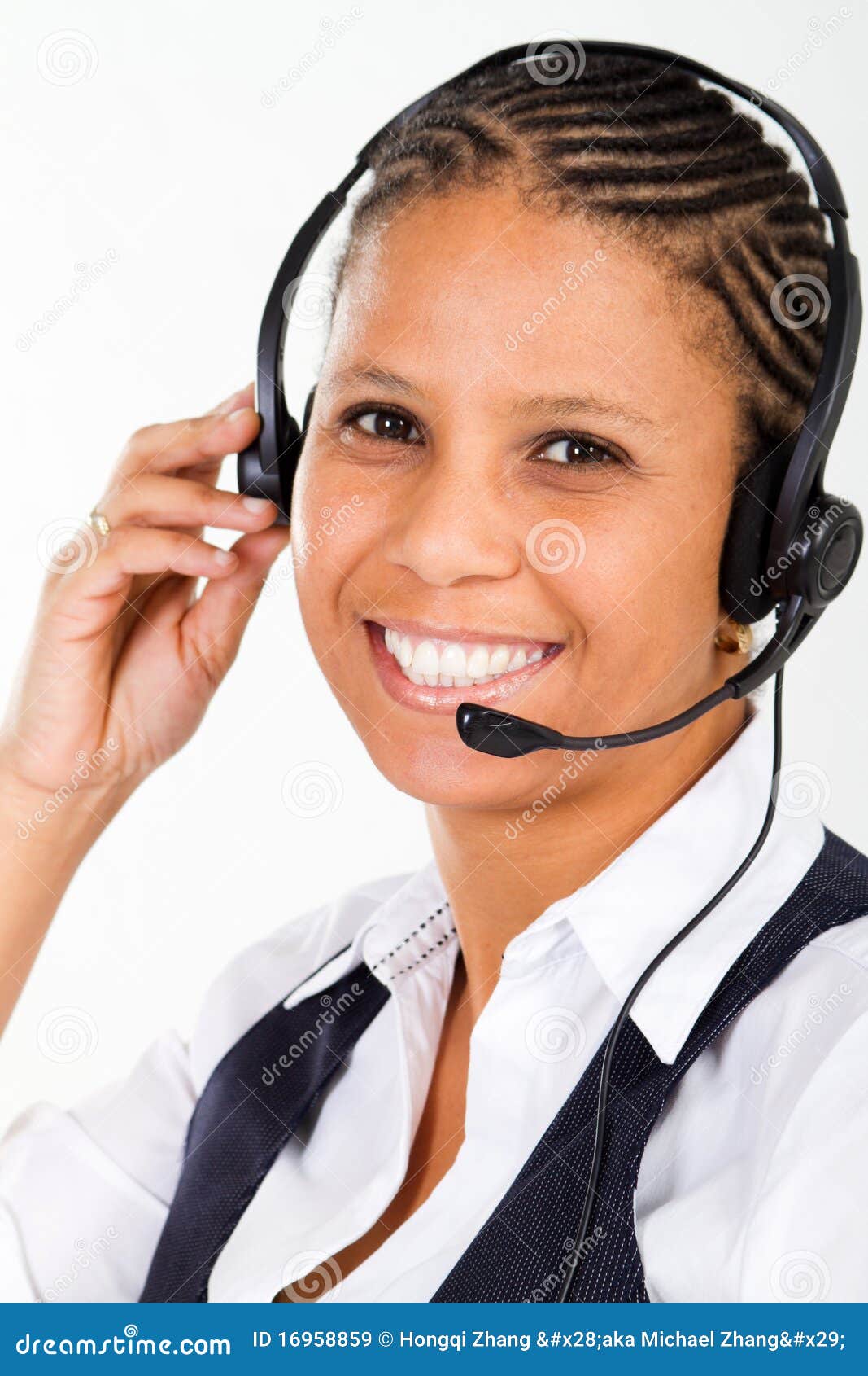 Telephone operator stock image. Image of businessperson 16958859
