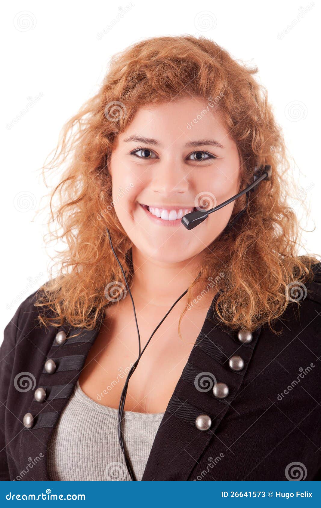 Telephone Operator stock image. Image of center, business 26641573