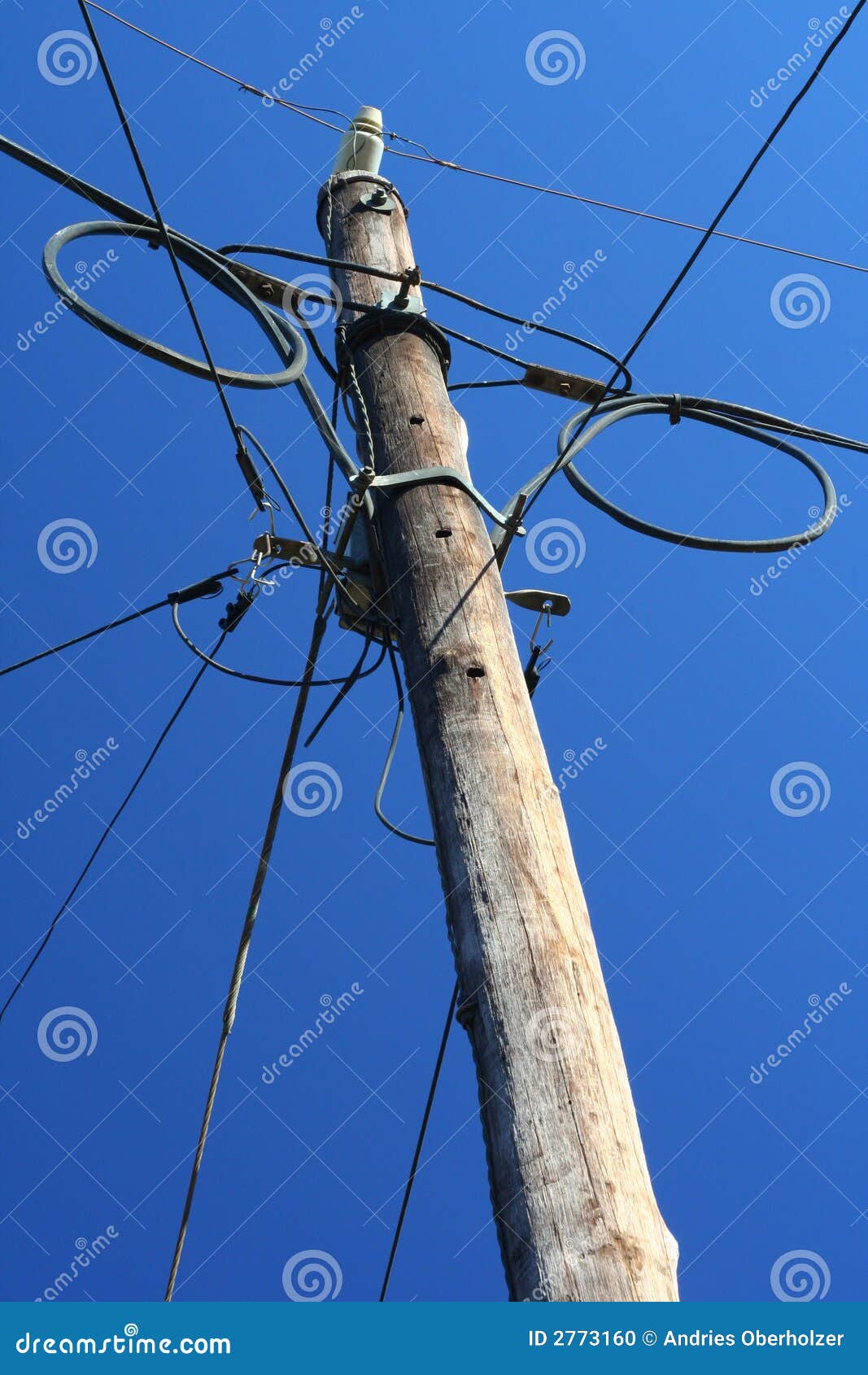 Telephone post stock photo. Image of line, wooden, post 2773160
