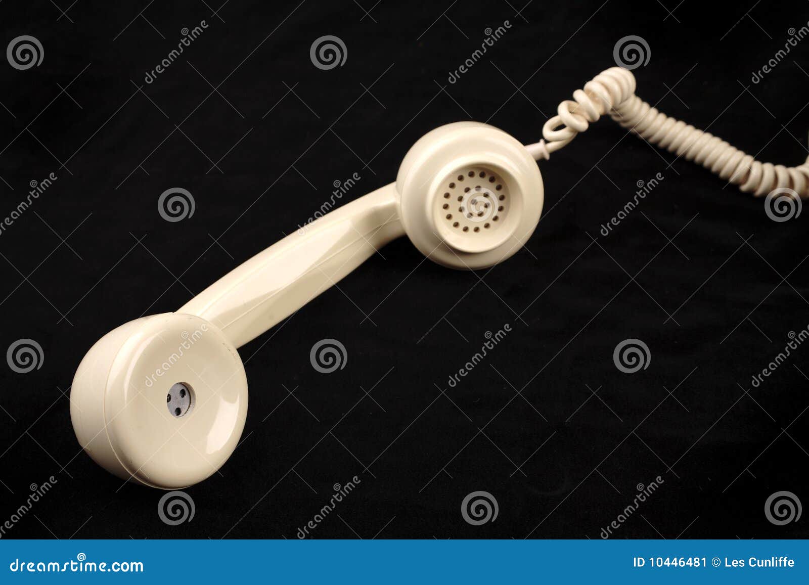 Telephone receiver stock image. Image of over, 10446481