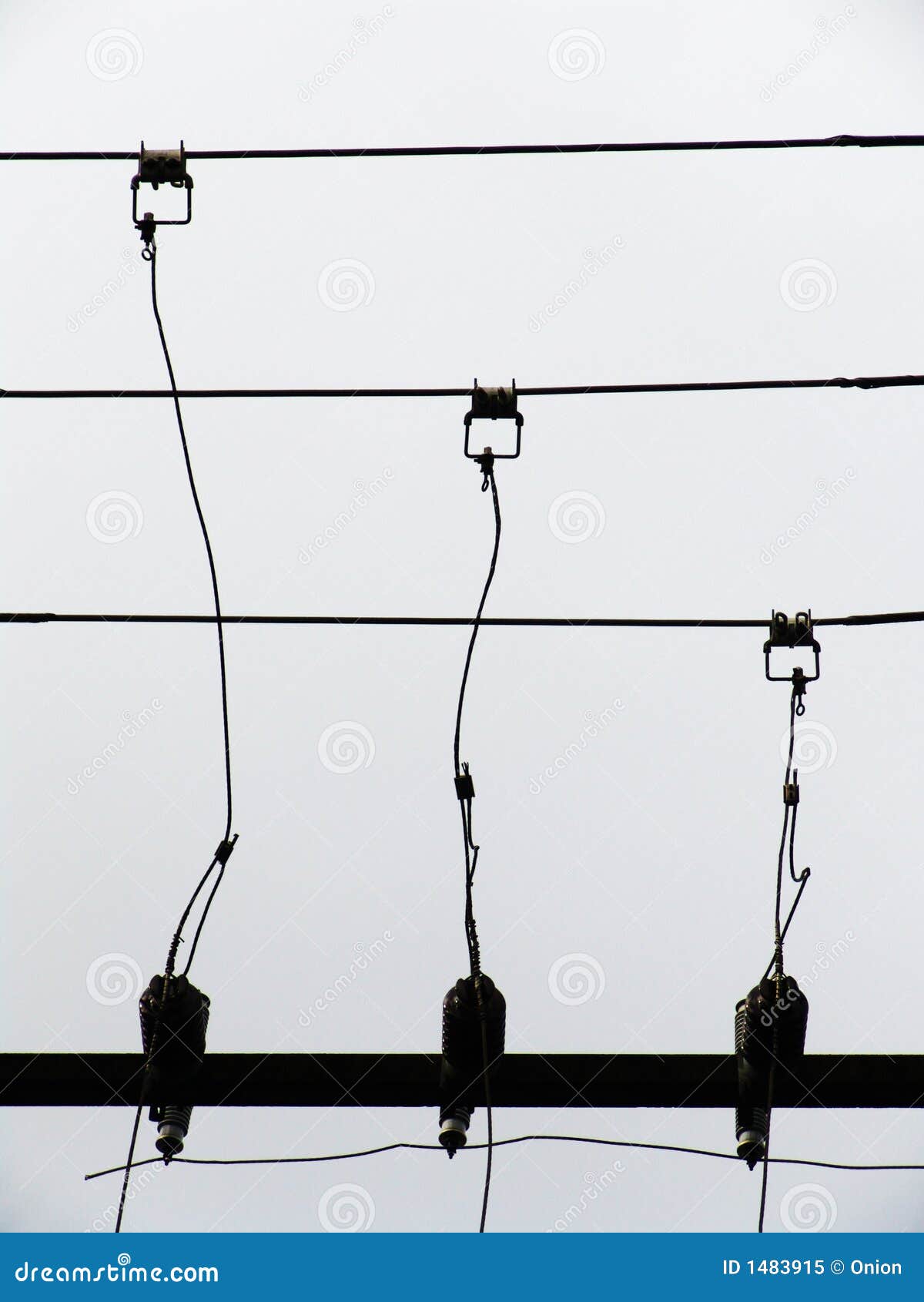 Telephone Wires stock image. Image of lengths, flexible 1483915