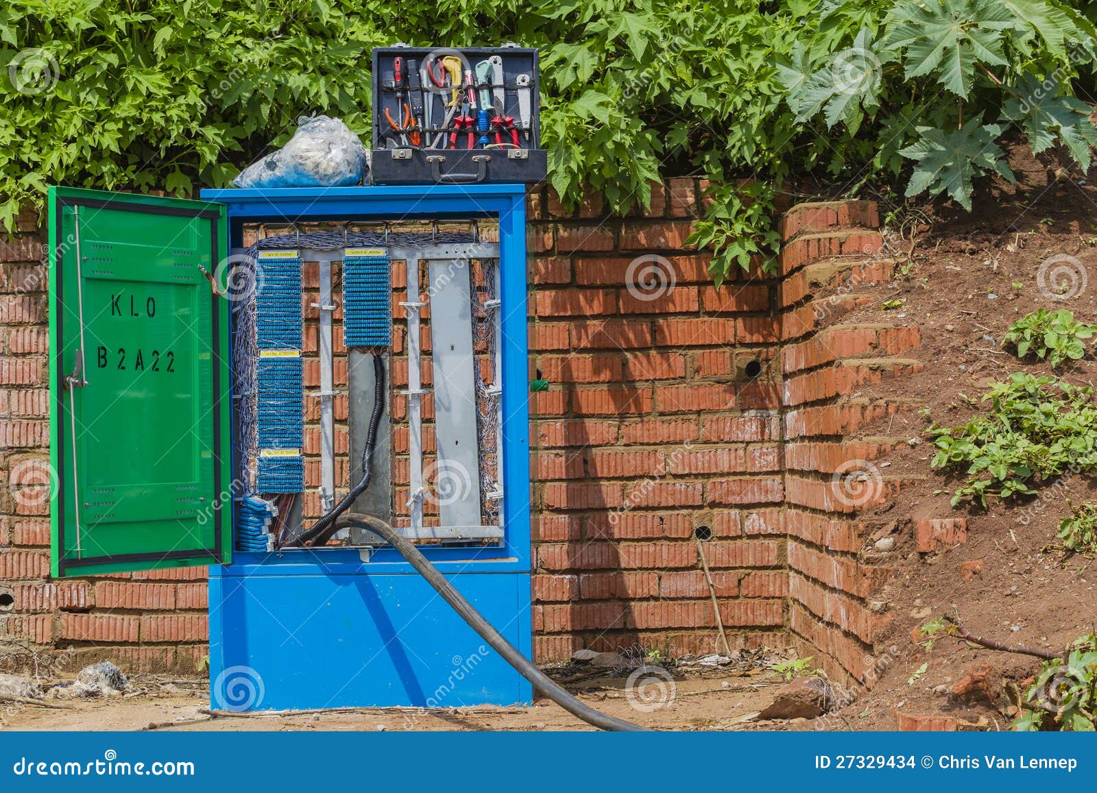 Telephone Wiring Installation Stock Photo - Image of tool, wiring: 27329434