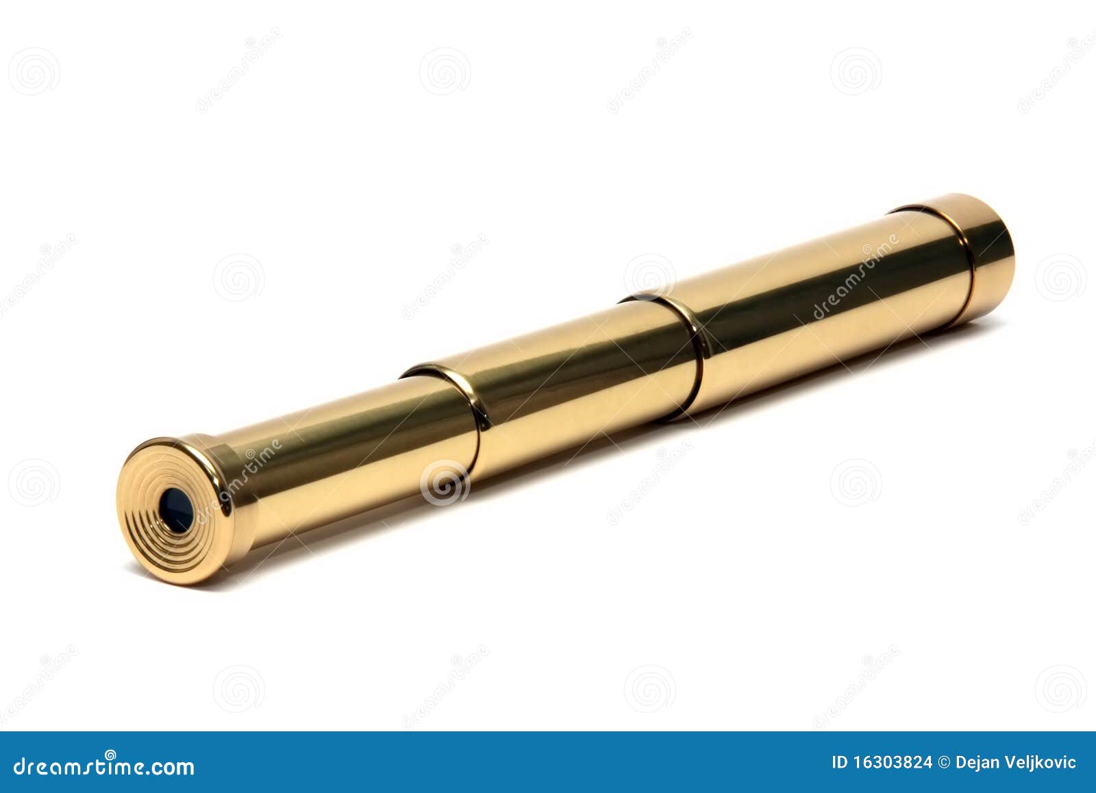 Telescope stock photo. Image of antique, close, single 16303824