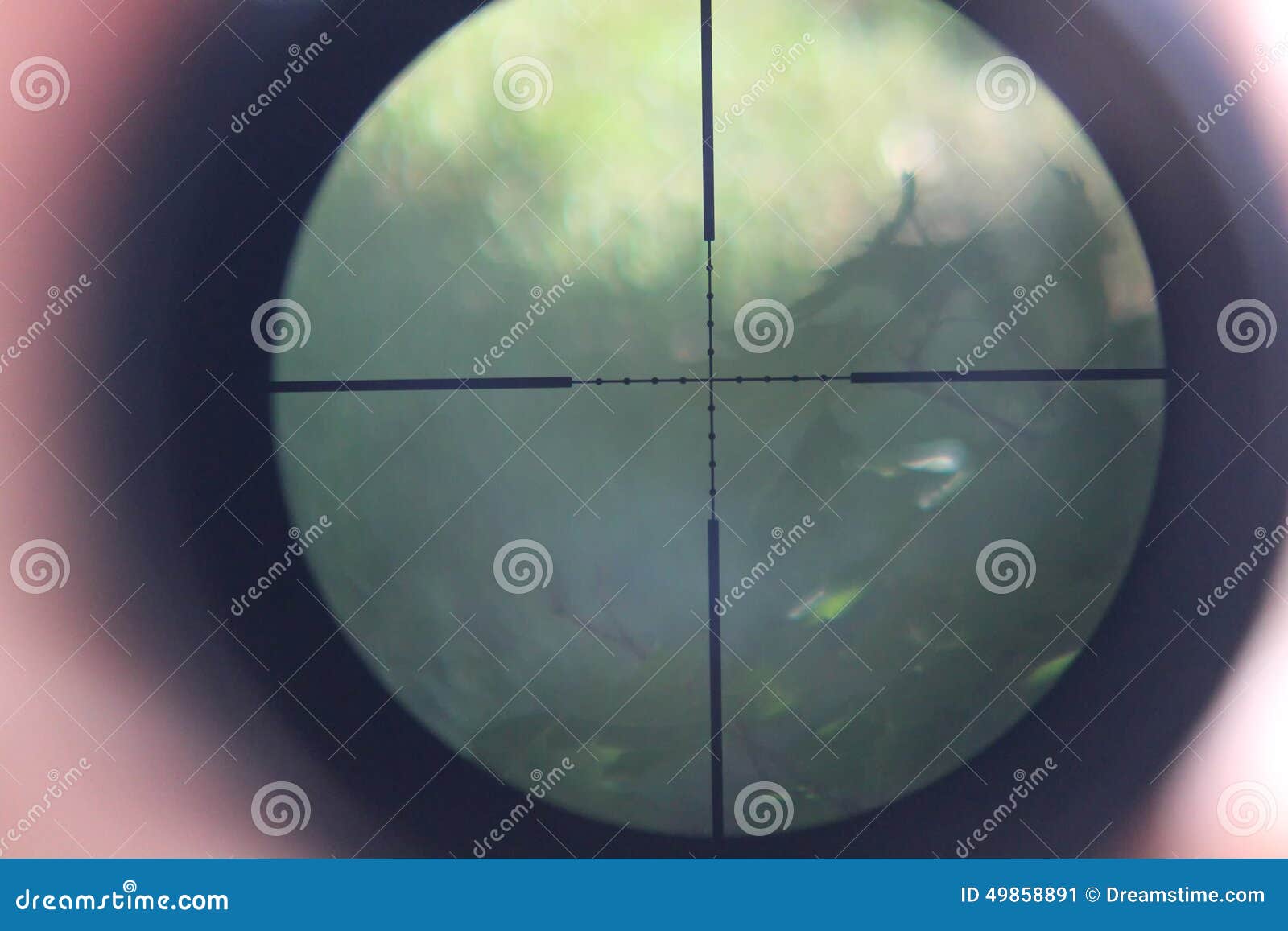 The telescopic sight stock image. Image of people, security - 49858891