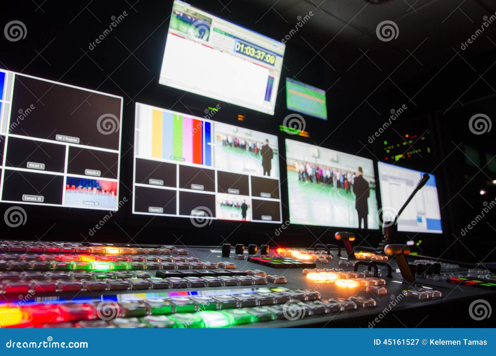 television broadcast room