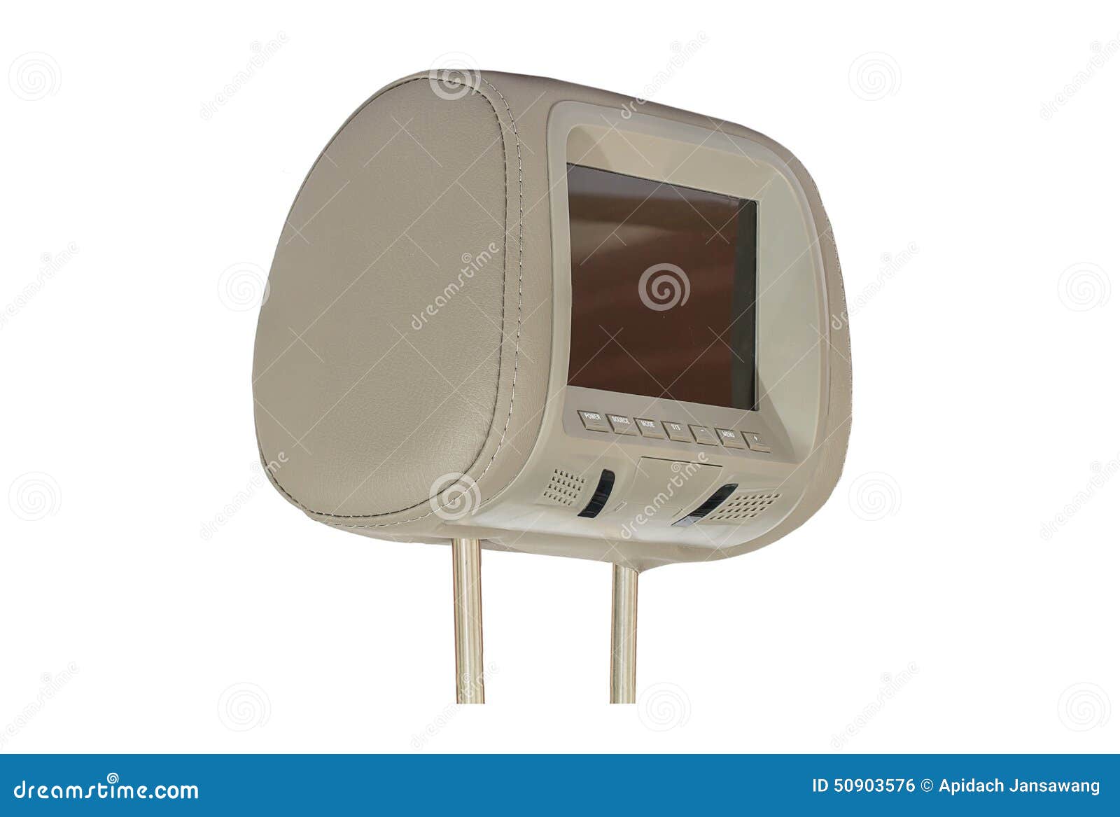 Television Inside a Car White Background Stock Photo Image of television, domestic 50903576