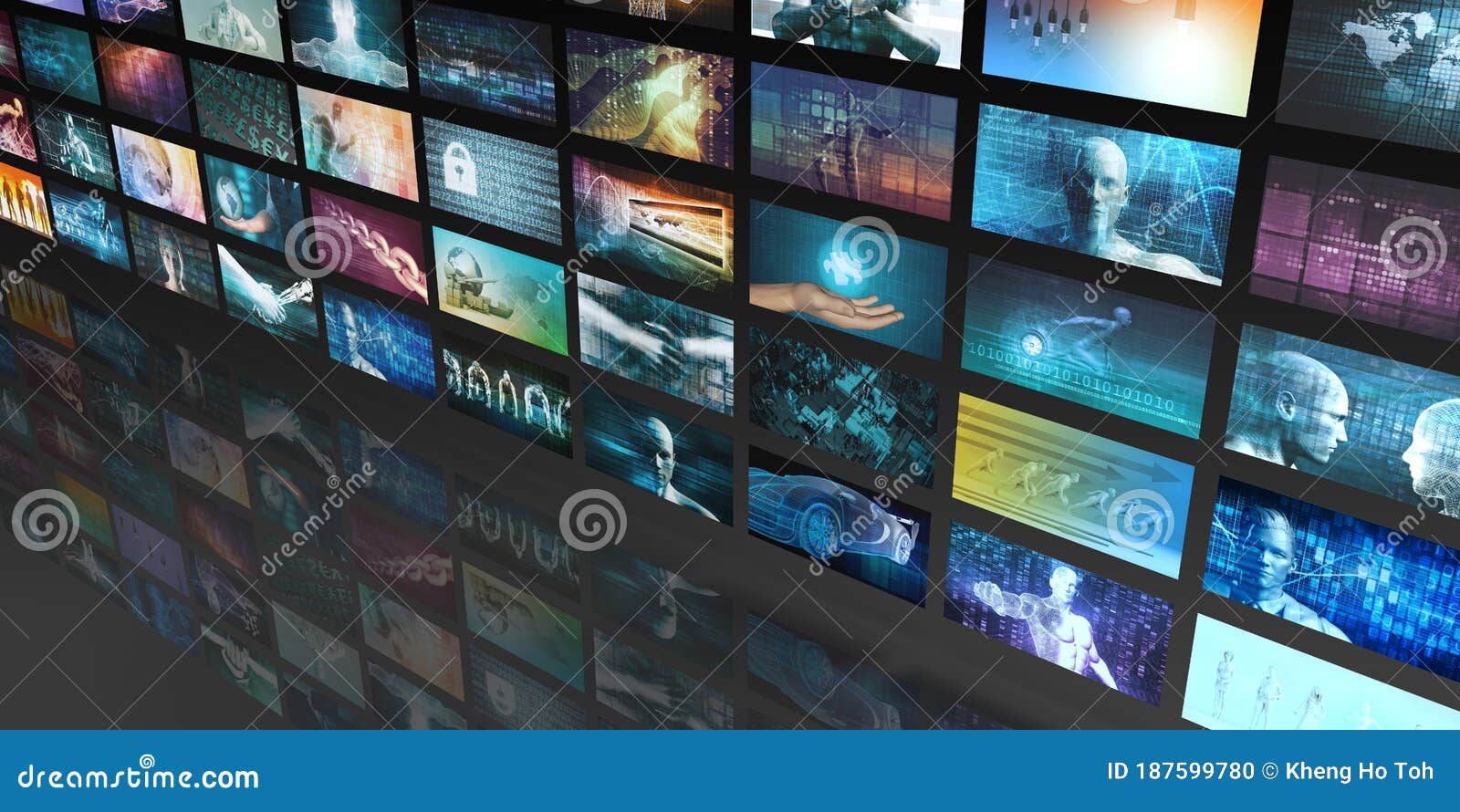 Television Production Technology Stock Illustration Illustration of