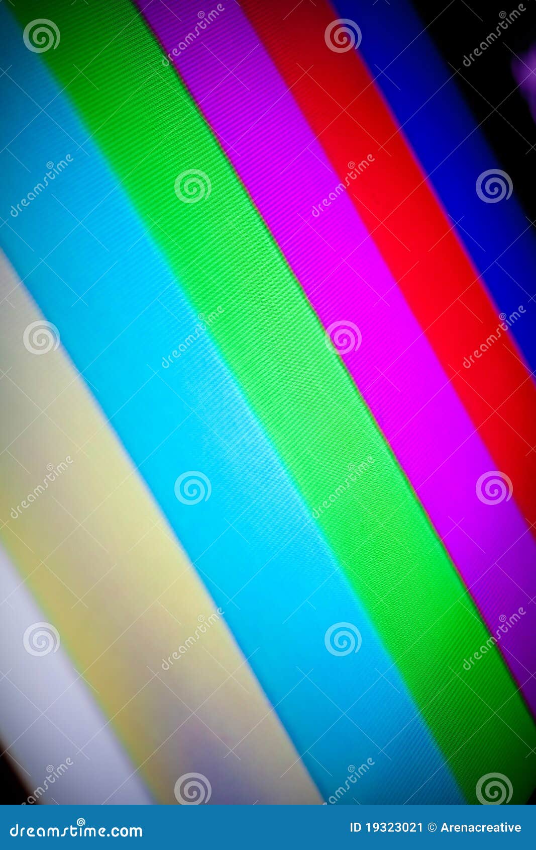 Television Rainbow Color Bars Stock Image Image of ntsc, background