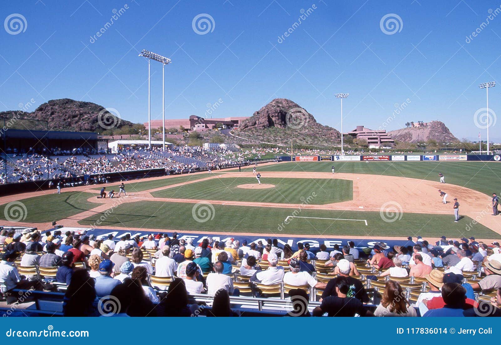 Tempe Diablo Stadium, Tempe Arizona Editorial Stock Image - Image of