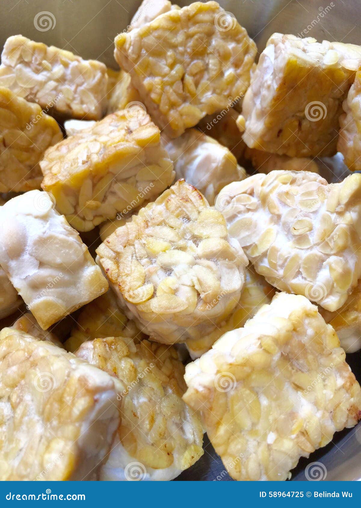 Tempeh stock image. Image of indonesian, fermented, beans 58964725