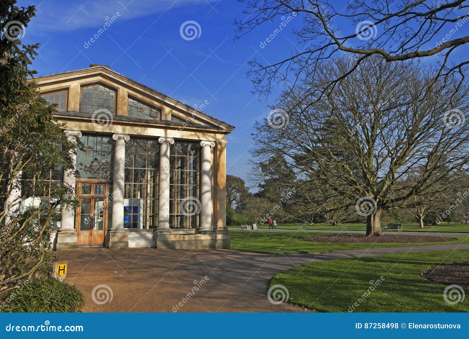 Temperate House Royal Botanical Gardens at Kew London England UK Stock