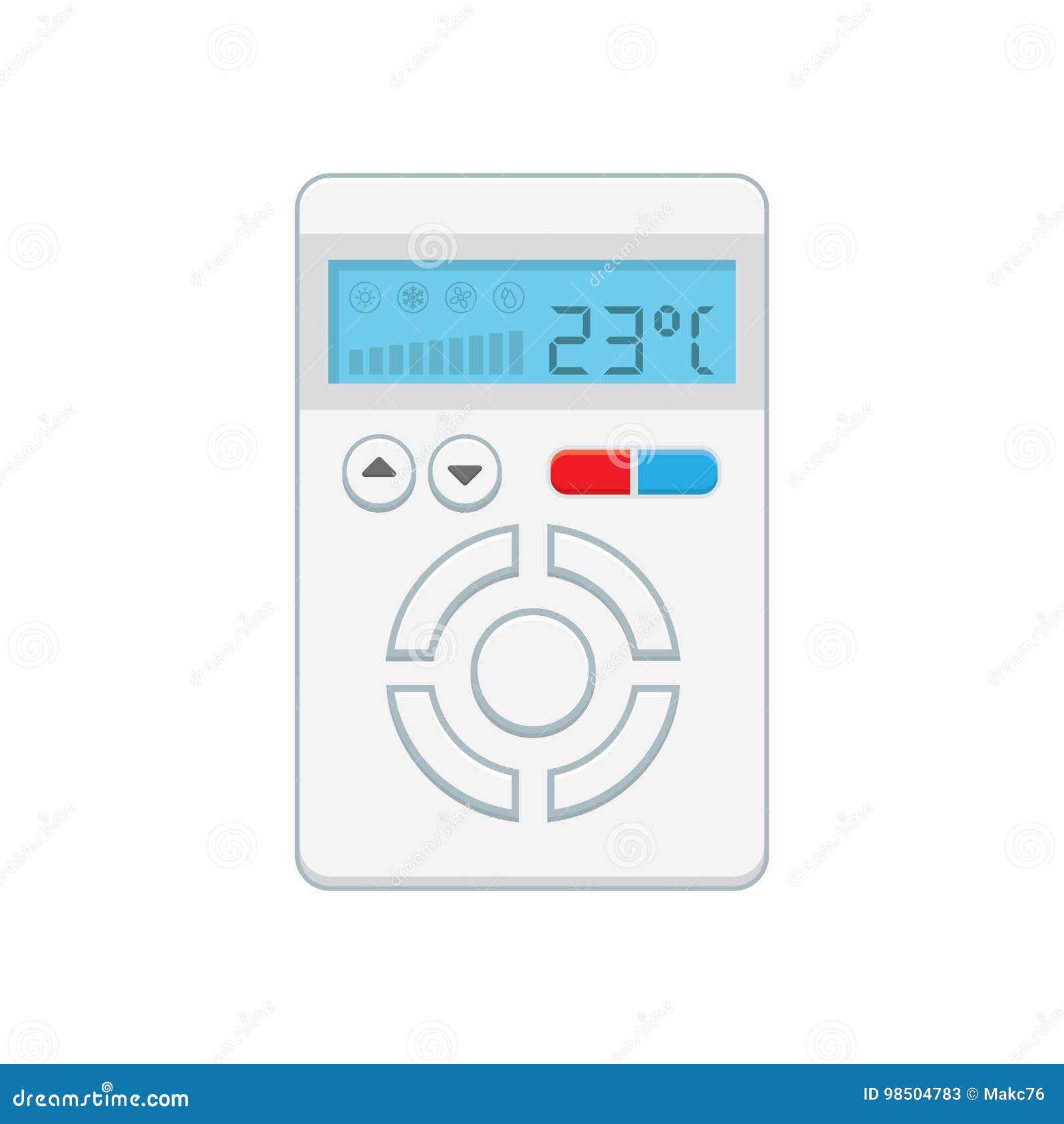 Temperature Controller, Electronic Thermostat with a Screen. Stock