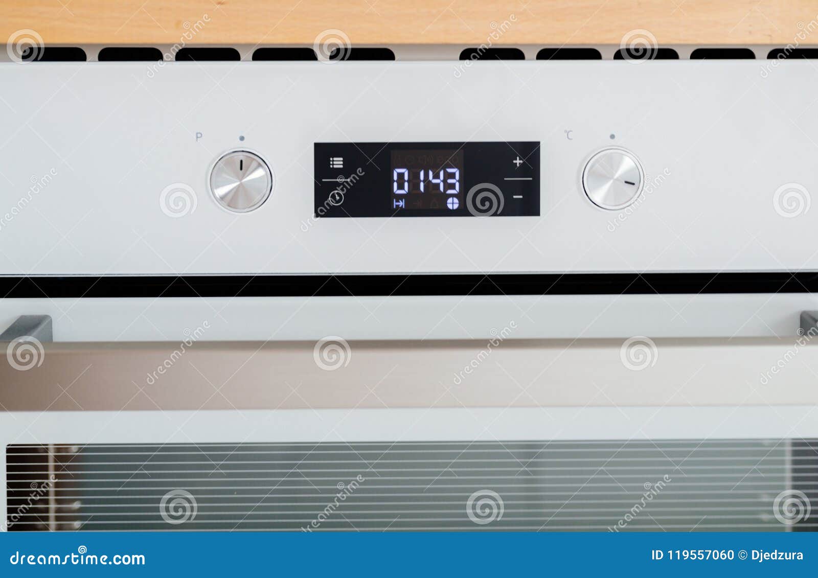 Temperature Regulation Control Panel Stock Photo Image of display
