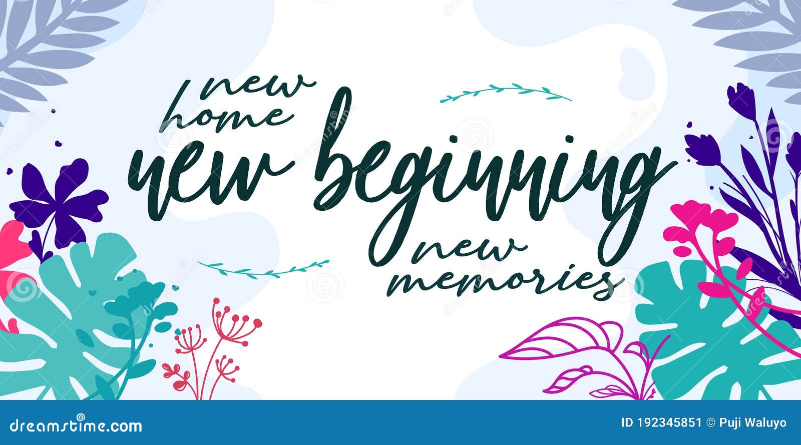 Download New Home New Beginning New Memories Stock Vector ...