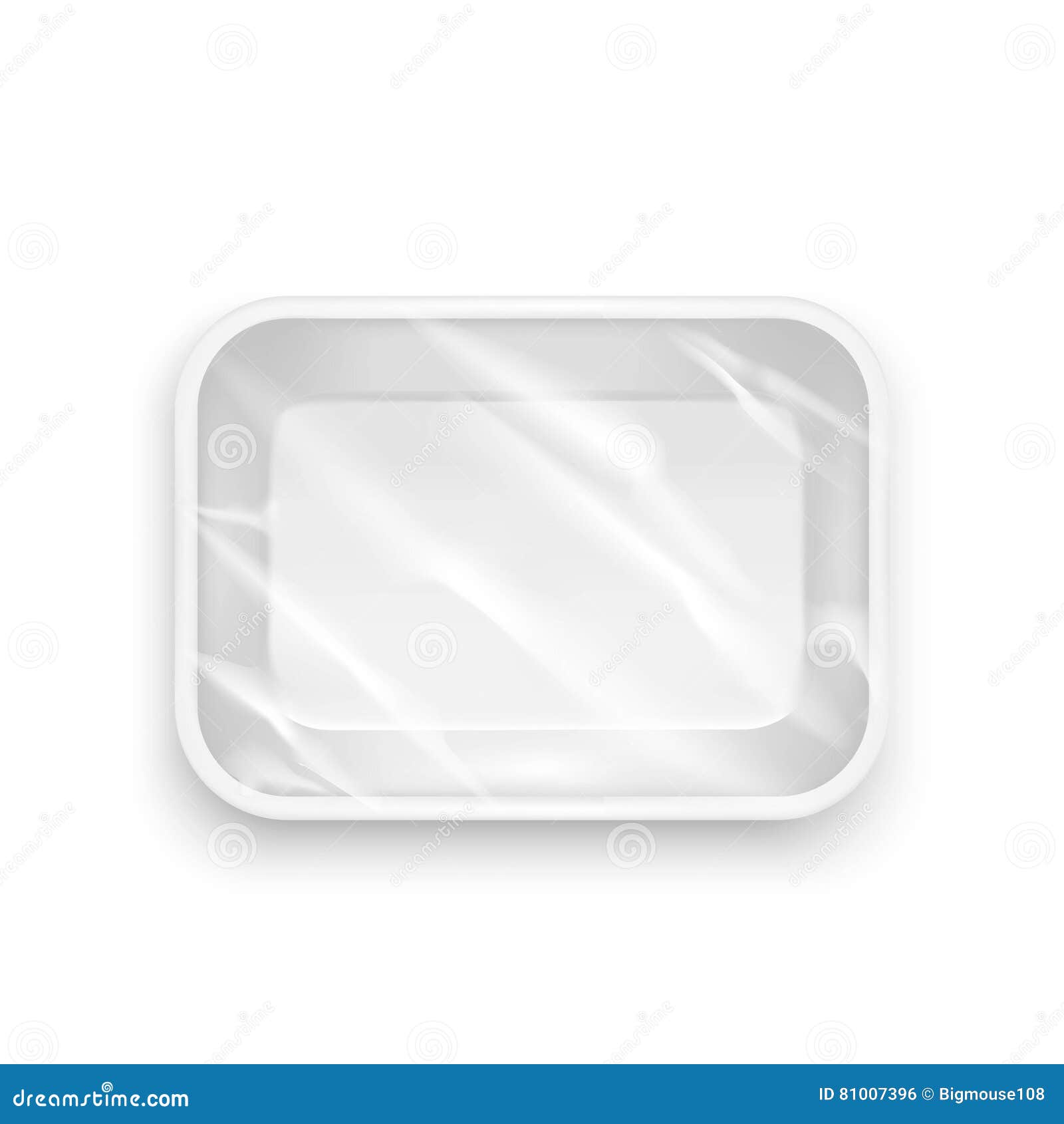 Download Template Blank White Plastic Food Container. Vector Stock Vector - Illustration of healthy ...
