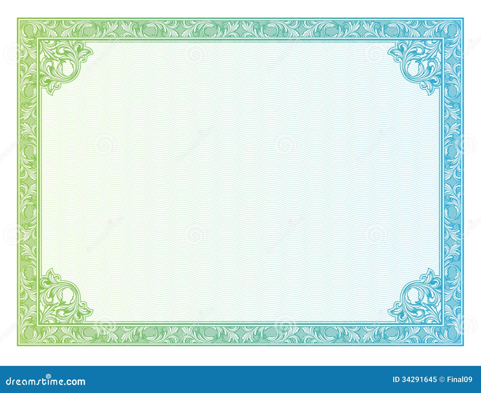Template Border Diplomas Certificate Stock Vector Illustration 34291645 template-border-diplomas-certificate-stock-vector-illustration-34291645
