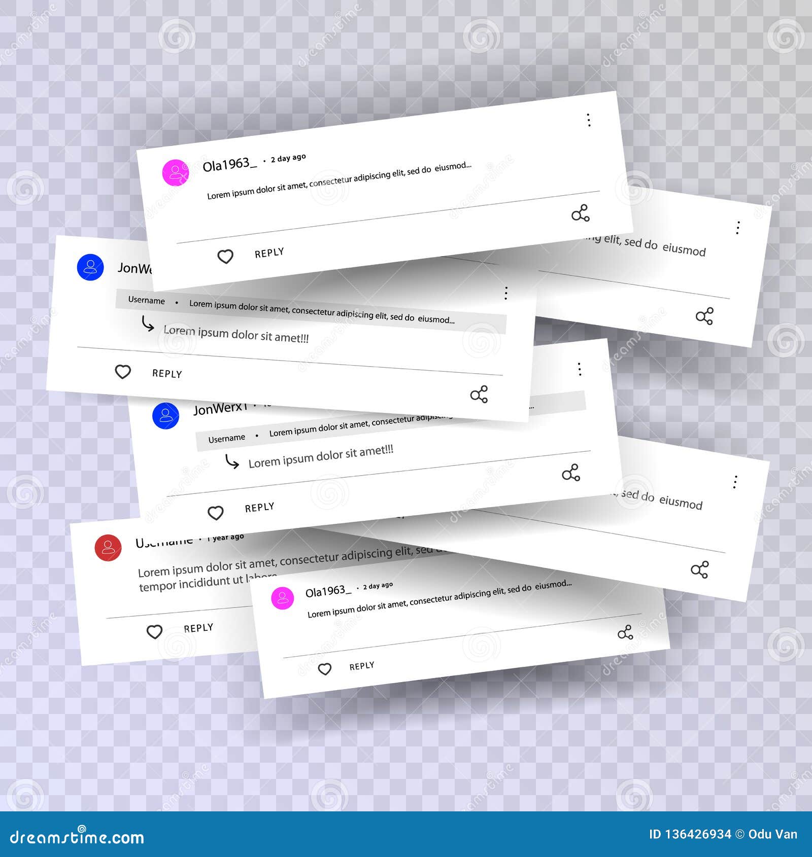 Instagram Comments Template