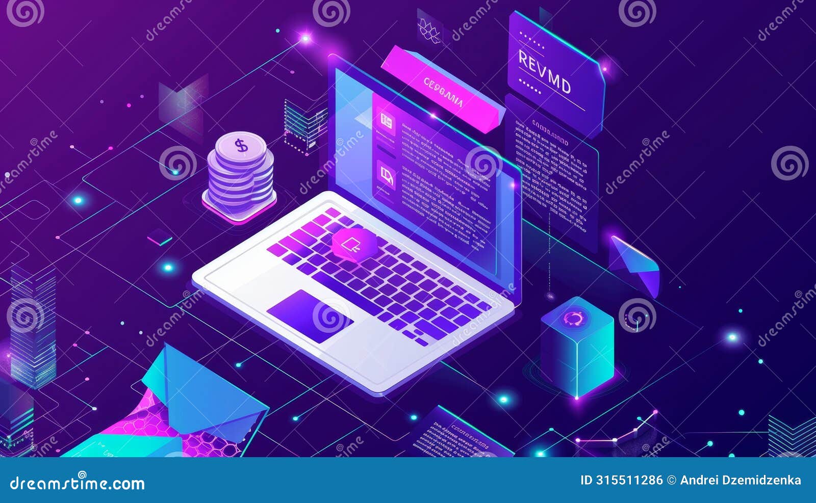 envelope-of-receipts-royalty-free-stock-image-cartoondealer-60468502