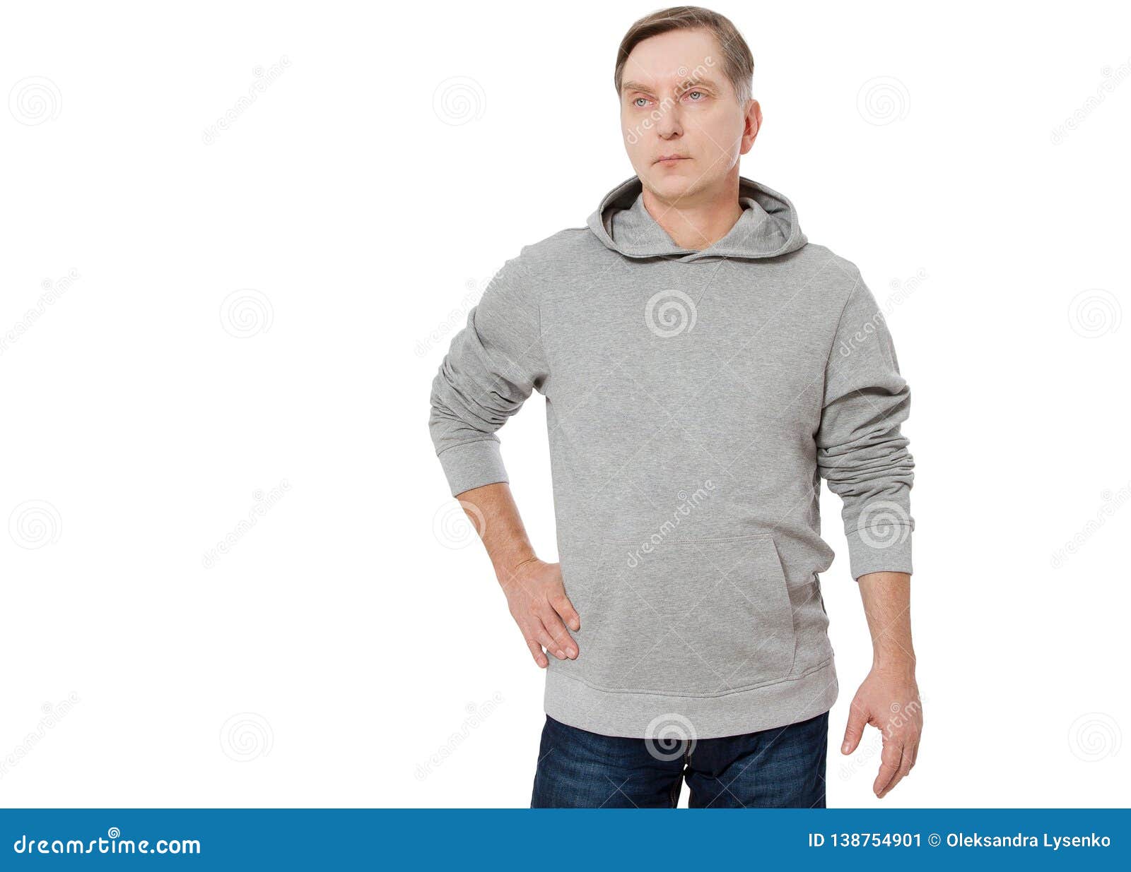 Download Template Mens Hoodie Sweatshirt Long Sleeve Isolated On ...