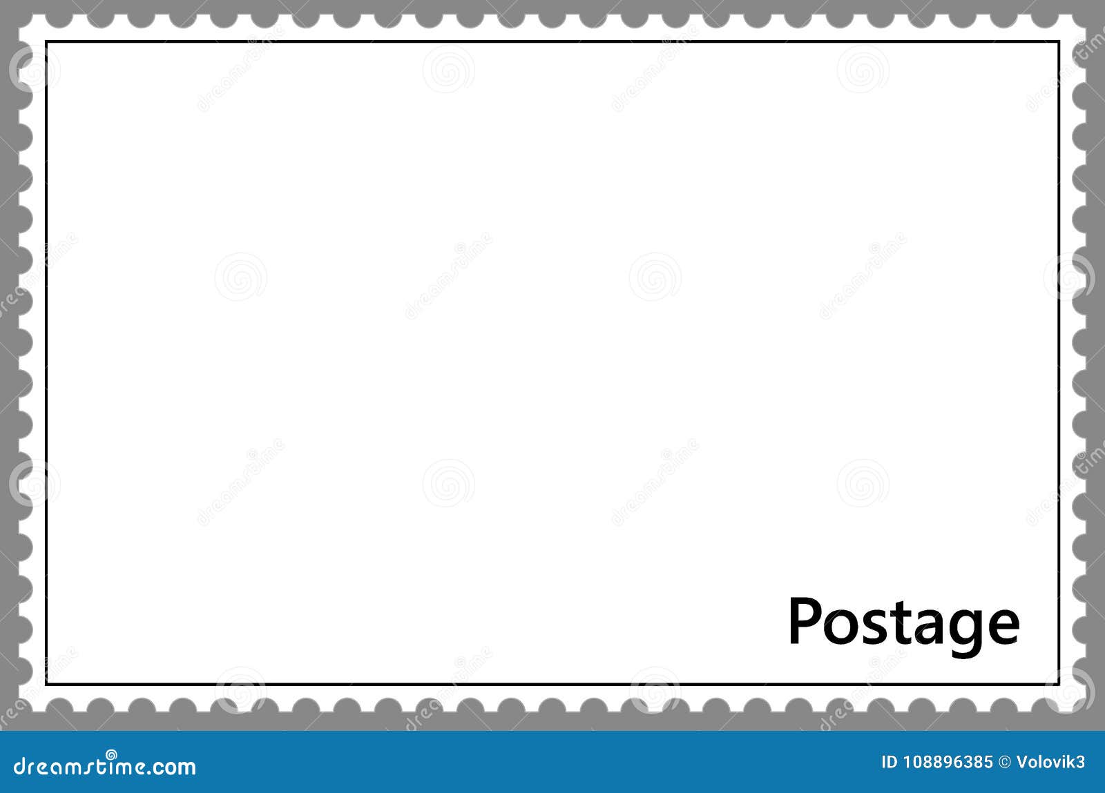 Simple Postcard Template