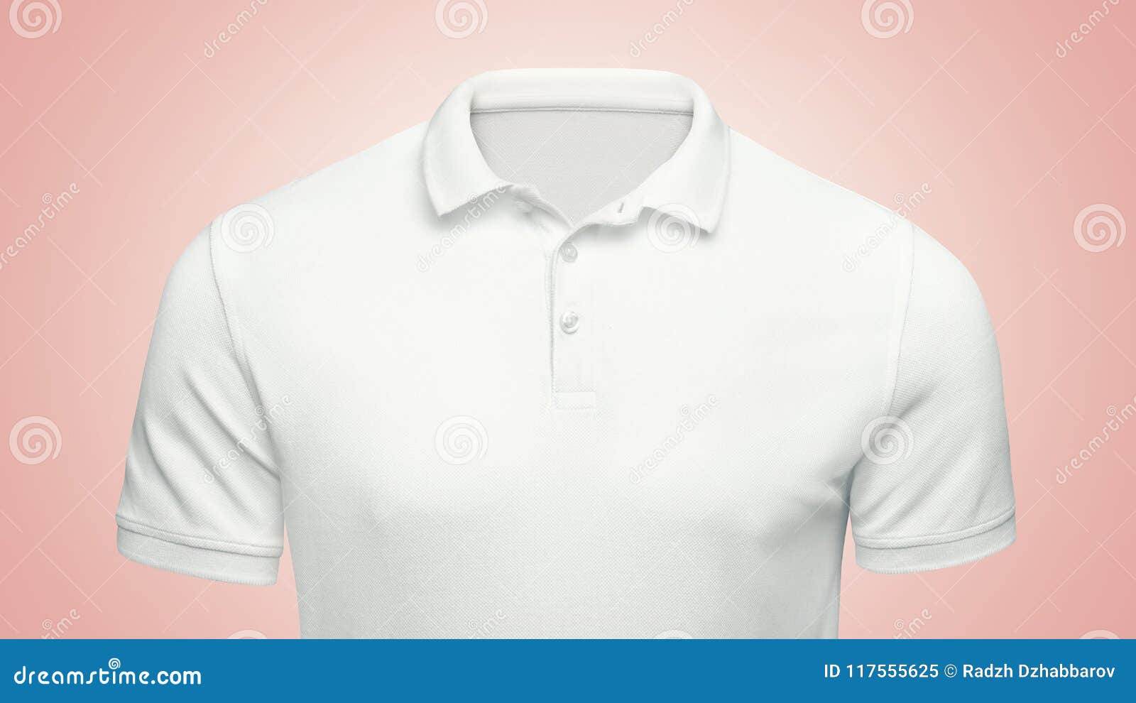 Download Template White Polo Shirt Concept Closeup Front View. Polo ...