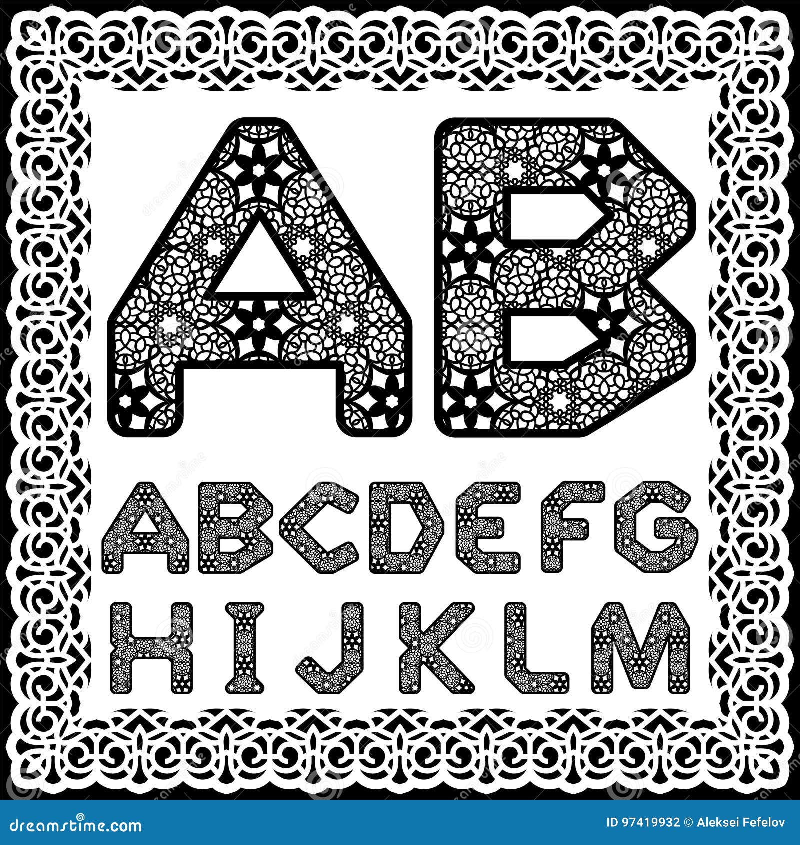 Lettering Cut Out Templates Lettering Cut Out Templates