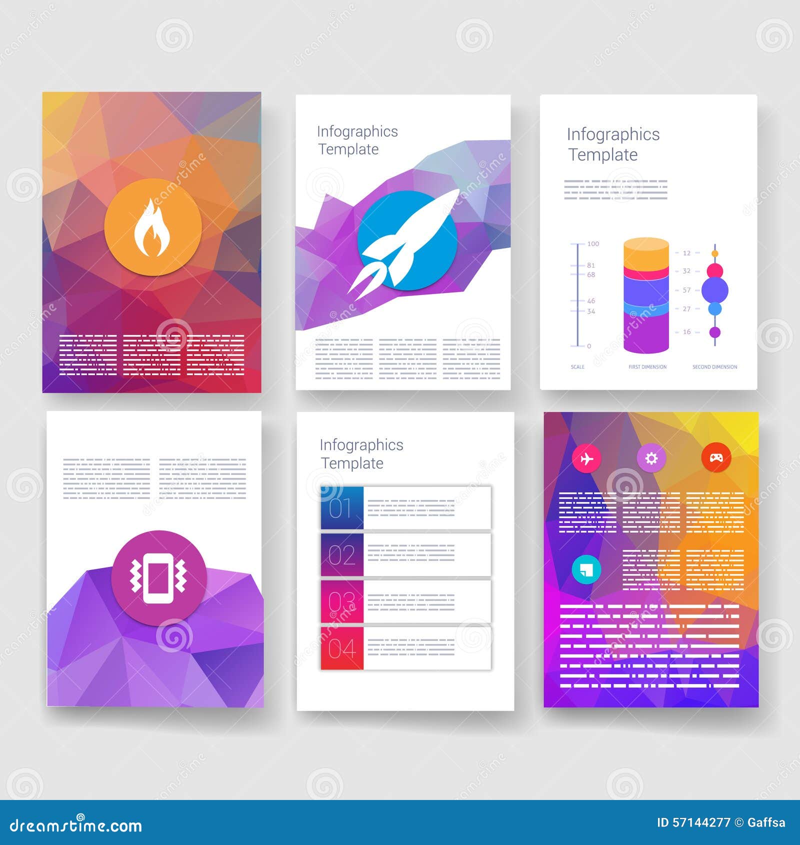 templates.  set of web, mail, brochures
