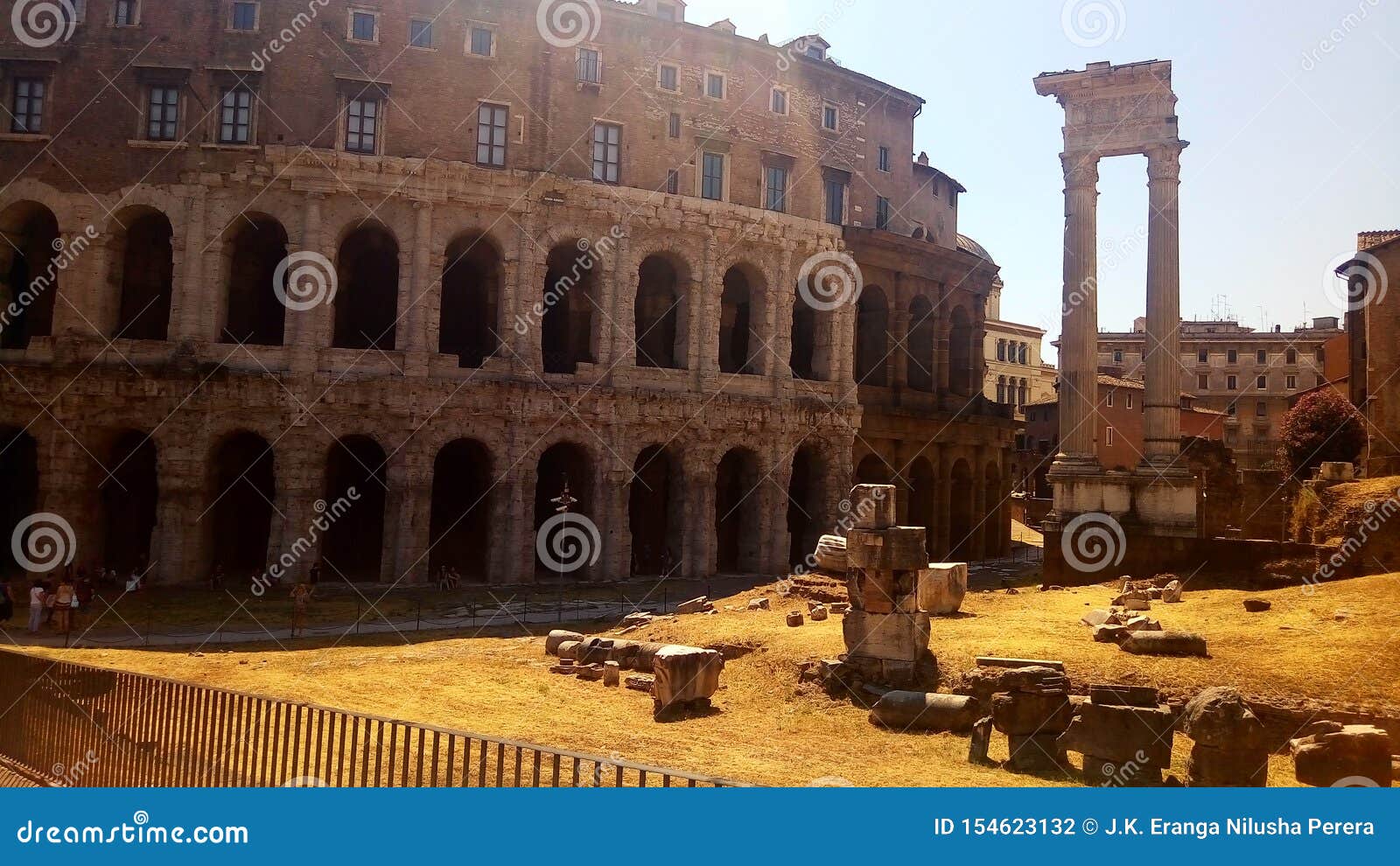 temple of appolo medicus sosianus and theatre of marcellus