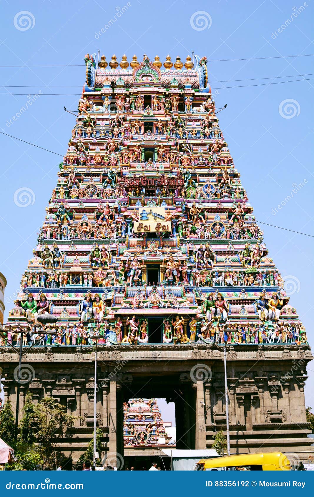 Temple Chennai De Kapaleeshwarar Photographie éditorial Image du