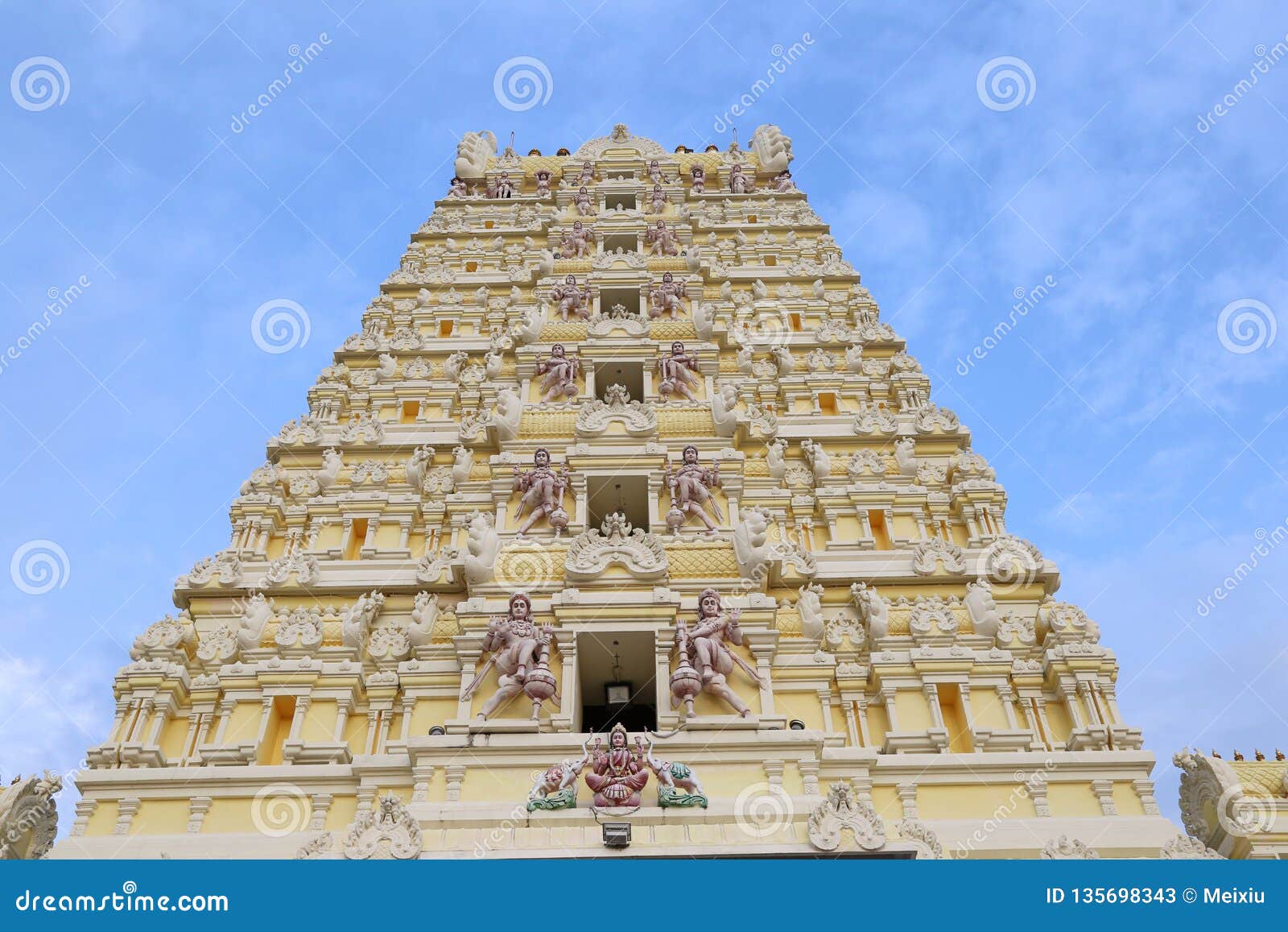 Temple de Minakshi Sundareshvara - Madurai - Inde. Le temple hindou de Minakshi Sundareshvara à Madurai dans la région de Tamil Nadu de l'Inde du sud