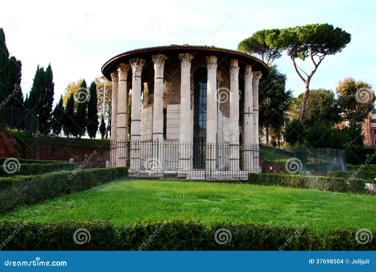 the temple of hercules victor, rome
