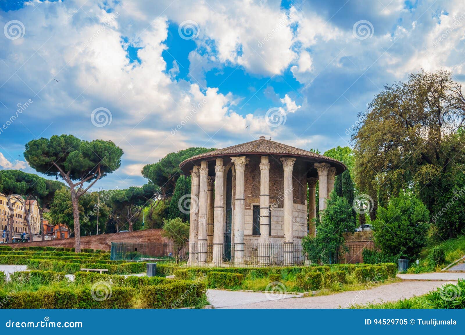 the temple of hercules victor in rome