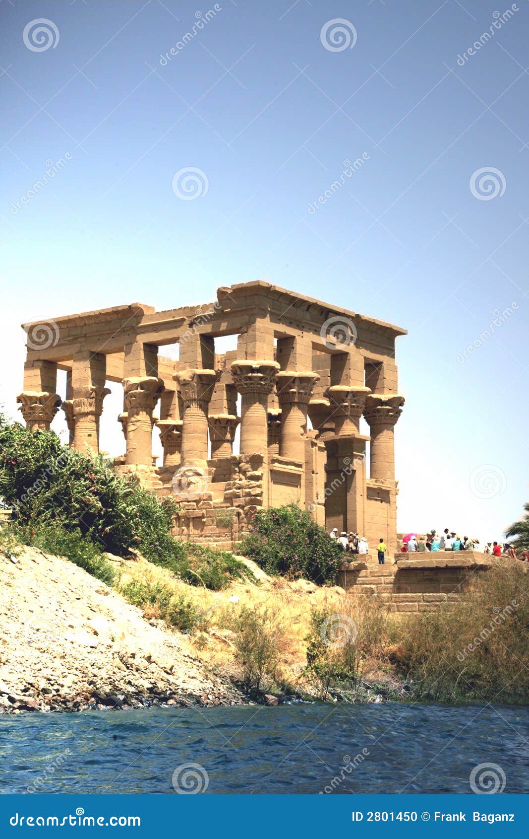 Temple of Isis stock photo. Image of temple, africa, architecture - 2801450