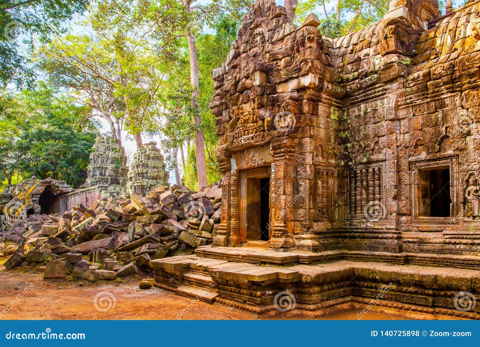  Temple  in jungle  stock photo Image of temple  buddhism 